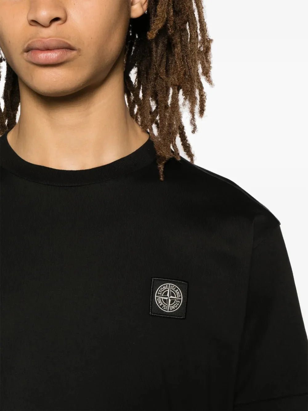 Compass - patch cotton T-shirt - kleostreetwear
