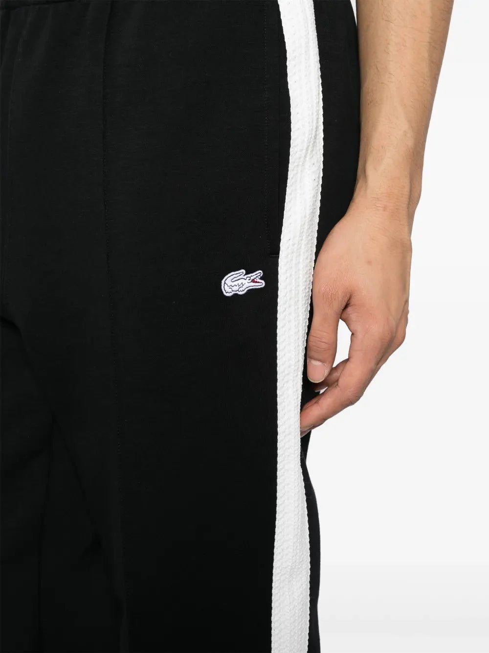 crocodile - appliqué track pants - kleostreetwear