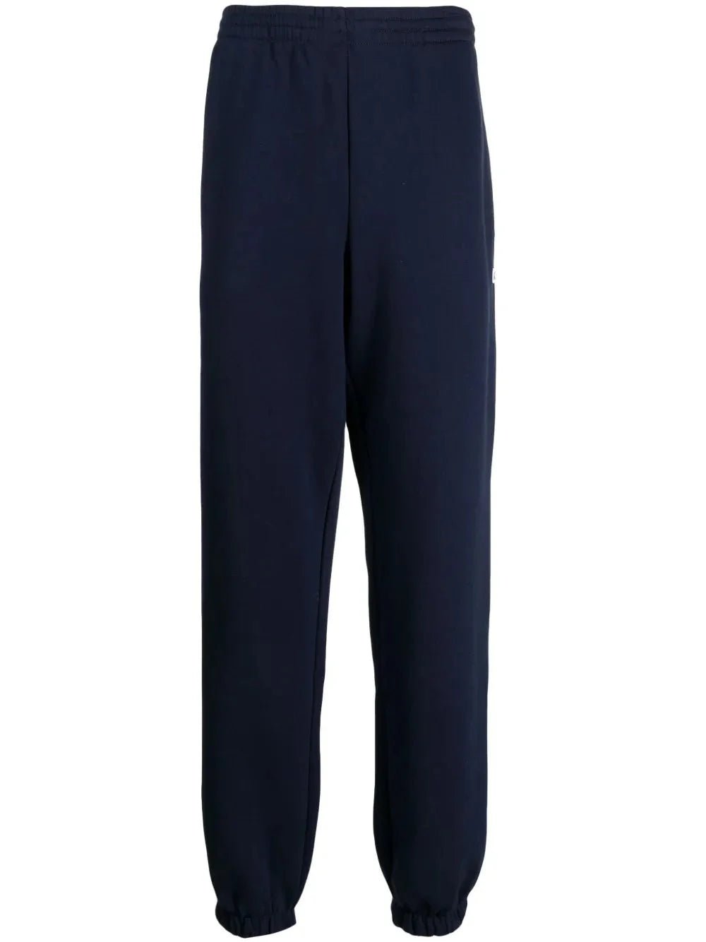 crocodile logo - patch fleece track pants - kleostreetwear