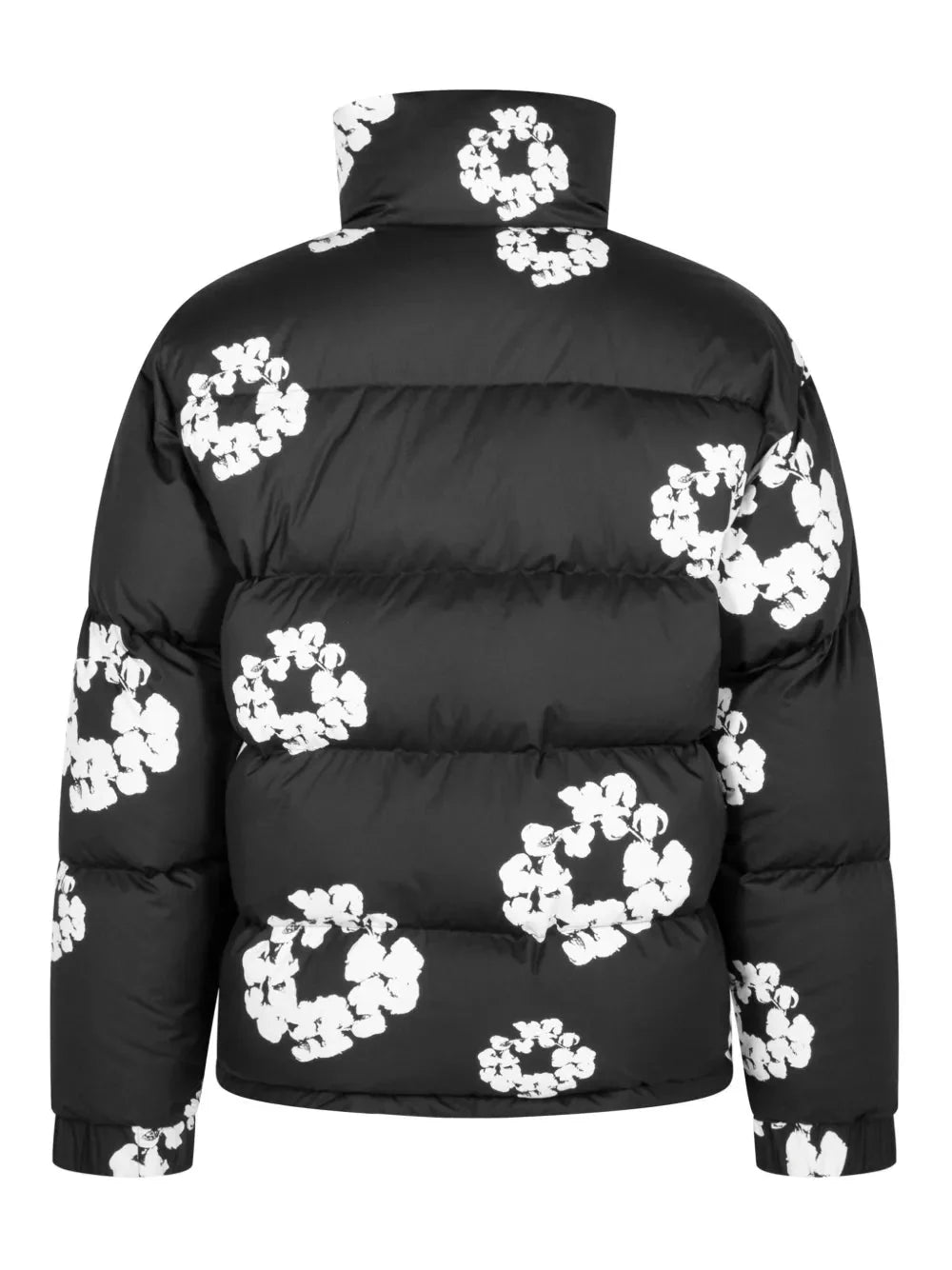 doudoune courte à fleurs - kleostreetwear