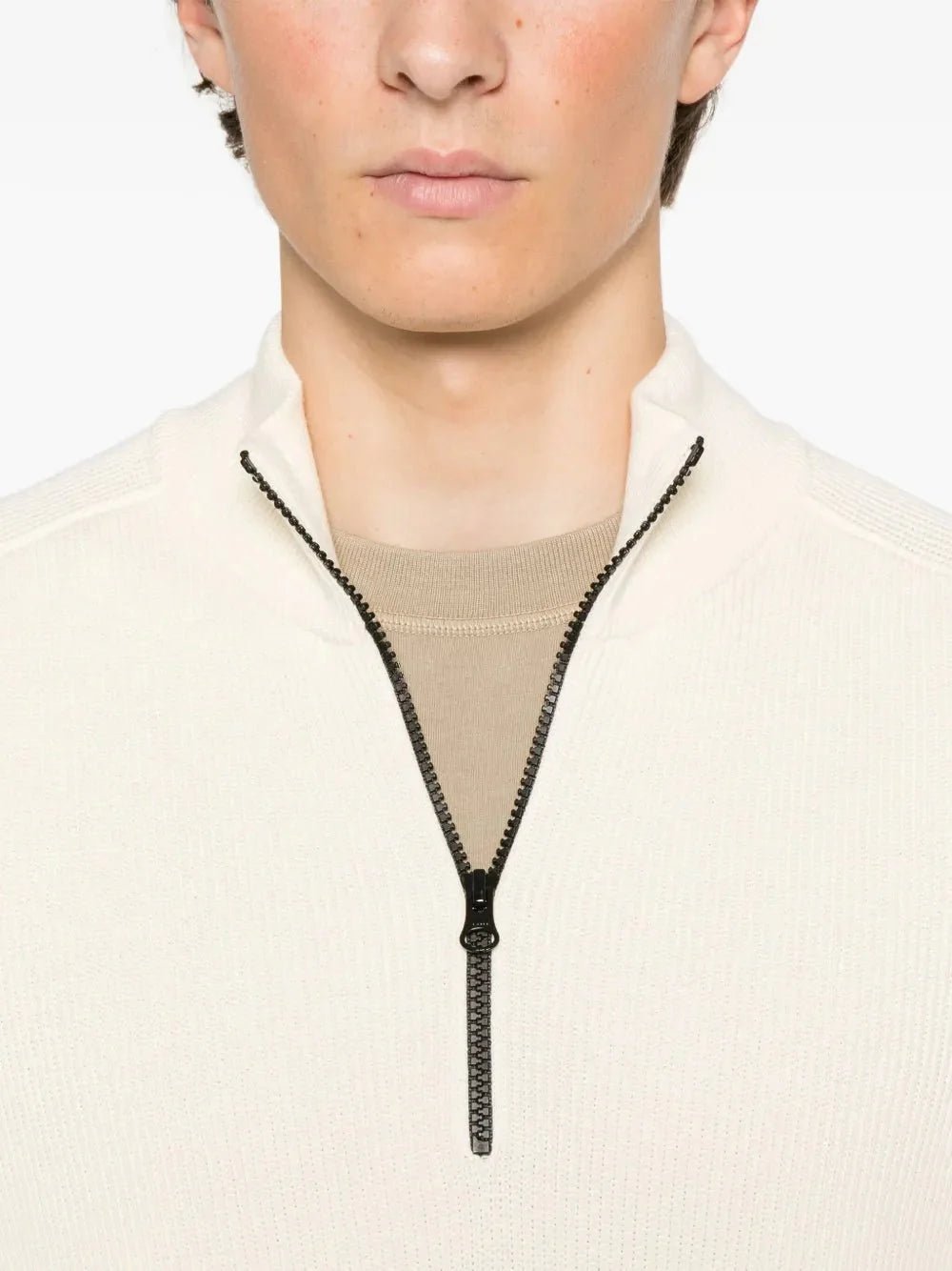 fine - ribbed sweater - kleostreetwear