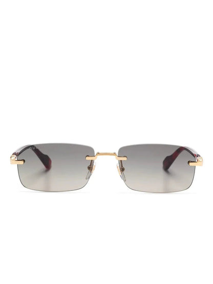 Gucci Eyewear lunettes de soleil à monture rectangulaire - kleostreetwear