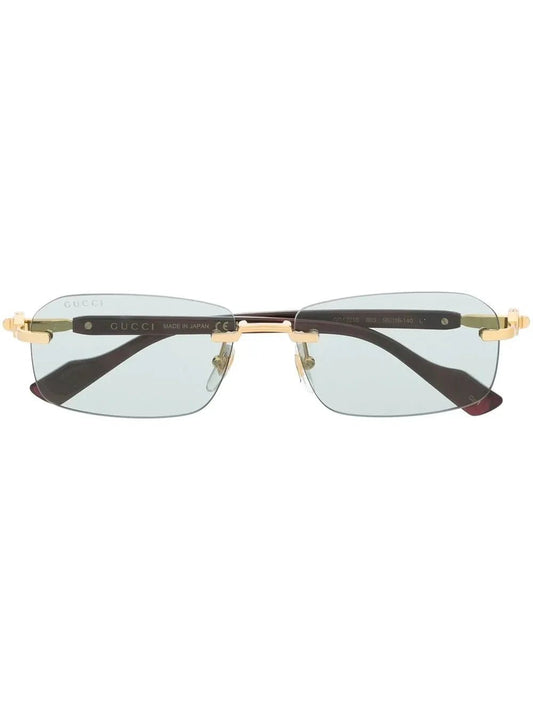 Gucci Eyewear lunettes de soleil GG1221S à monture rectangulaire - kleostreetwear