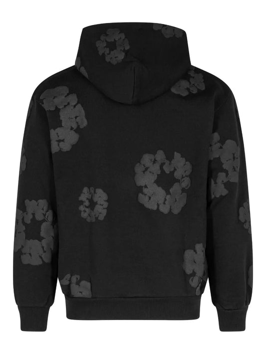 hoodie à imprimé Cotton Wreath - kleostreetwear