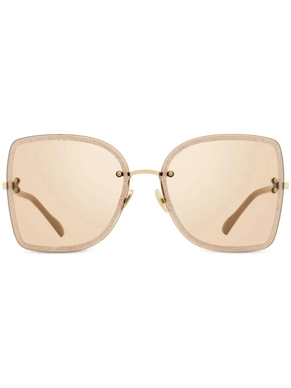 Jimmy Choo Eyewear lunettes de vue Leti à monture carrée - kleostreetwear