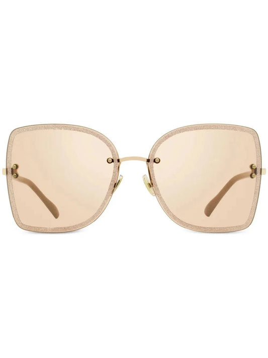 Jimmy Choo Eyewear lunettes de vue Leti à monture carrée - kleostreetwear