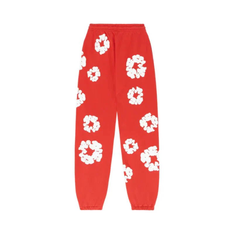 JOGGERS COTTON WREATH RED - kleostreetwear