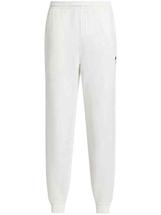 logo - embroidered track pants - kleostreetwear
