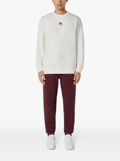logo - embroidered track pants - kleostreetwear