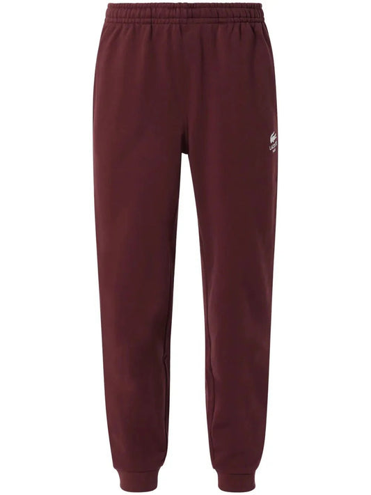 logo - embroidered track pants - kleostreetwear