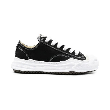 LOW - TOP HANK BLACK 1.0 - kleostreetwear