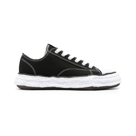 LOW - TOP PETERSON BLACK WHITE 1.0 - kleostreetwear