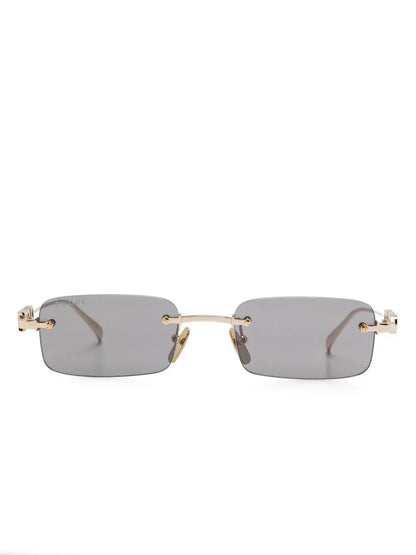 lunettes de soleil à monture rectangulaire - kleostreetwear