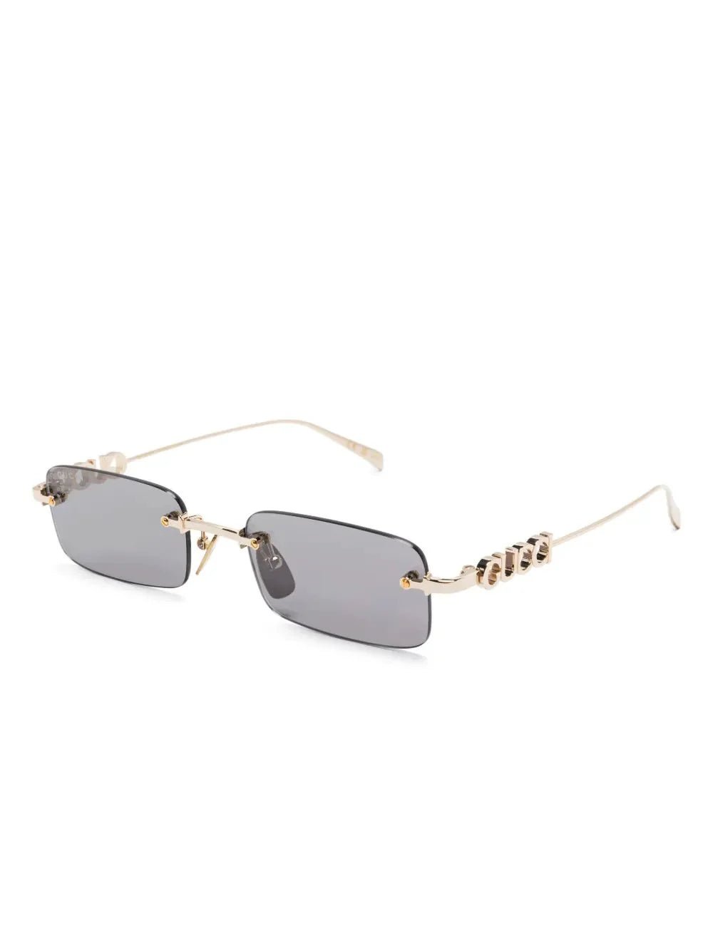 lunettes de soleil à monture rectangulaire - kleostreetwear