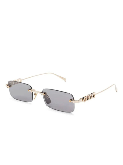 lunettes de soleil à monture rectangulaire - kleostreetwear