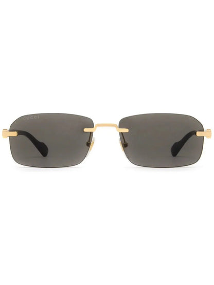 lunettes de soleil à monture rectangulaire - kleostreetwear