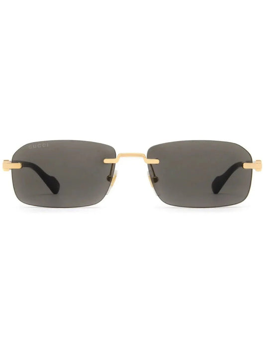 lunettes de soleil à monture rectangulaire - kleostreetwear