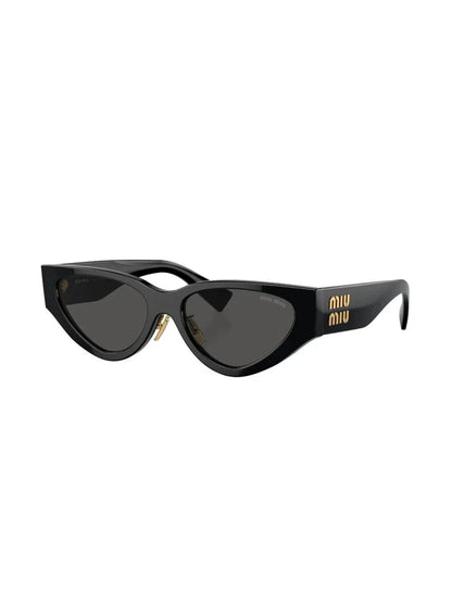 Miu Miu Eyewear lunettes de soleil à logo - kleostreetwear