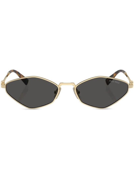 Miu Miu Eyewear lunettes de soleil à monture géométrique - kleostreetwear