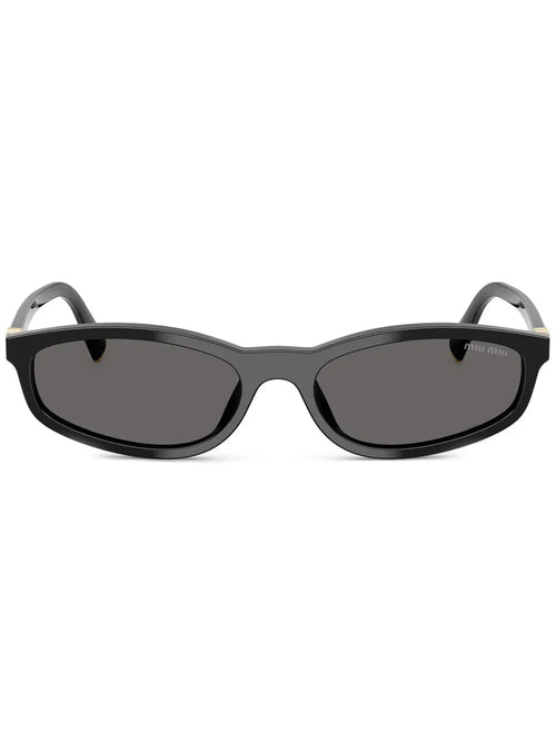 Miu Miu Eyewear lunettes de soleil à monture ovale - kleostreetwear