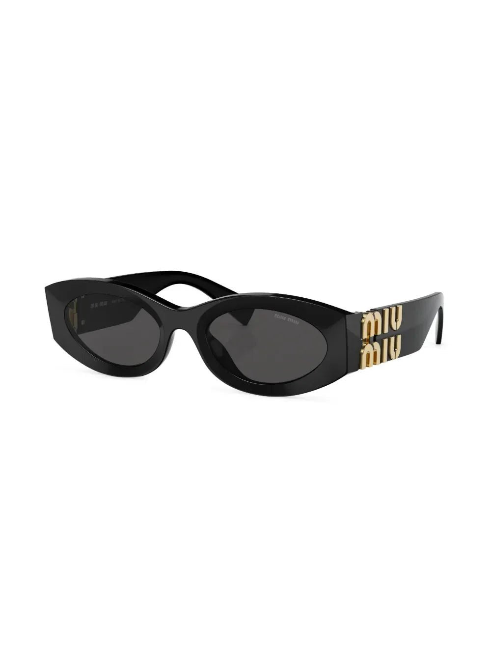 Miu Miu Eyewear lunettes de soleil ovales Glimpse - kleostreetwear