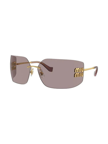 Miu Miu Eyewear lunettes de soleil Runway à design sans montures - kleostreetwear