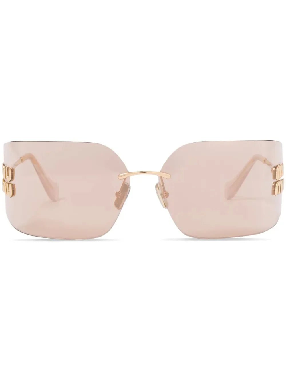 Miu Miu Eyewear lunettes de soleil Runway à monture carrée - kleostreetwear