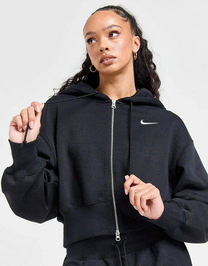 Nike Sweat à Capuche court Phoenix Zippé - kleostreetwear