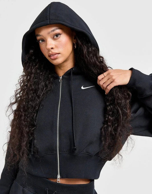 Nike Sweat à Capuche court Phoenix Zippé - kleostreetwear