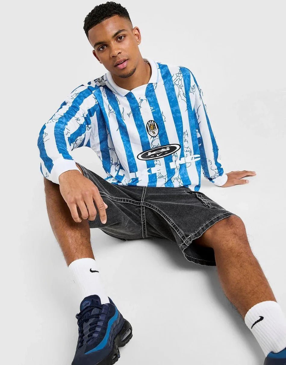 Nike T-shirt à manches longues de football rétro - kleostreetwear