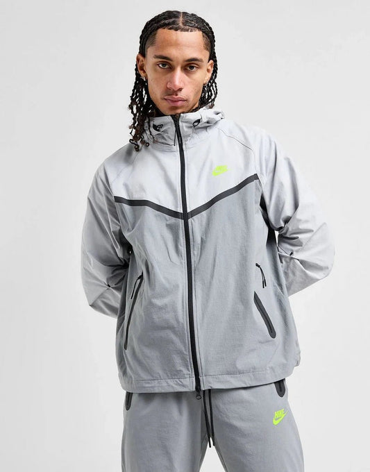 Nike Tech Woven Full Zip Hooded Jacket - kleostreetwear