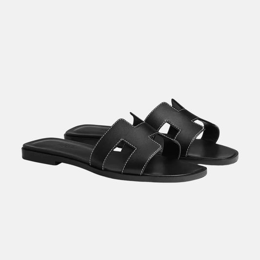 Oran Sandal Box Calfskin - kleostreetwear