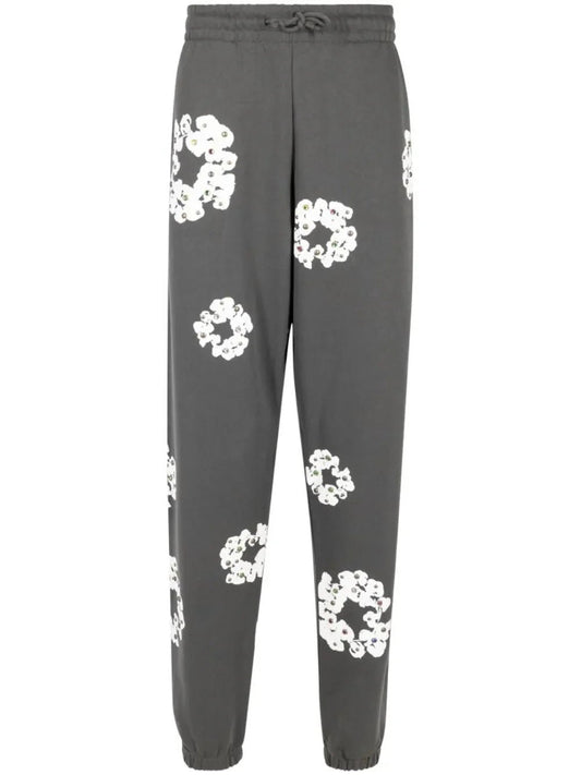 pantalon de jogging à logo strassé - kleostreetwear