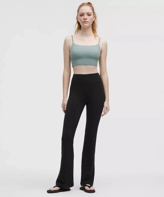 Pantalon Groove évasé taille haute en Nulu Standard - kleostreetwear