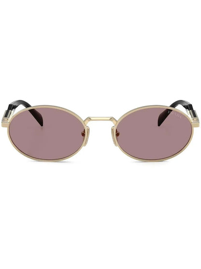 Prada Eyewear lunettes de soleil à monture ronde - kleostreetwear