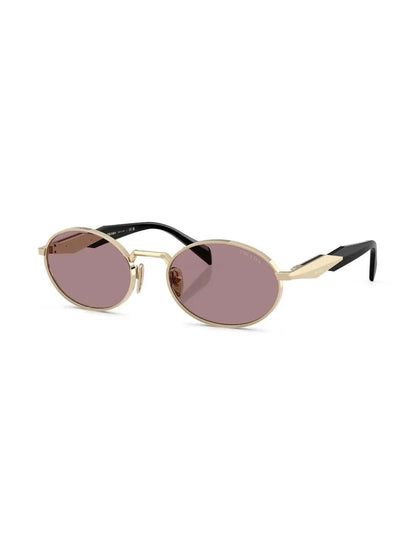 Prada Eyewear lunettes de soleil à monture ronde - kleostreetwear