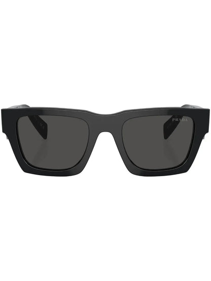 Prada Eyewear lunettes de soleil carrées à logo - kleostreetwear