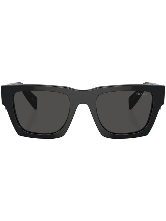 Prada Eyewear lunettes de soleil carrées à logo - kleostreetwear