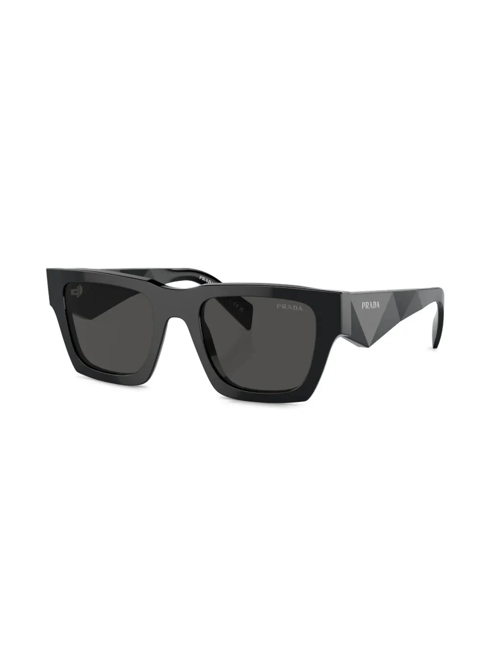 Prada Eyewear lunettes de soleil carrées à logo - kleostreetwear