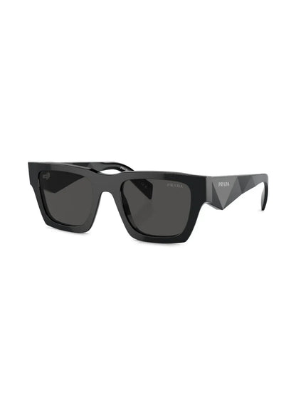 Prada Eyewear lunettes de soleil carrées à logo - kleostreetwear