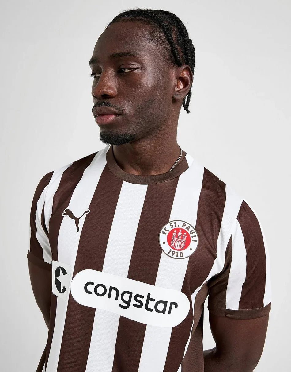 PUMA St. Pauli 2025/26 Home Shirt - kleostreetwear