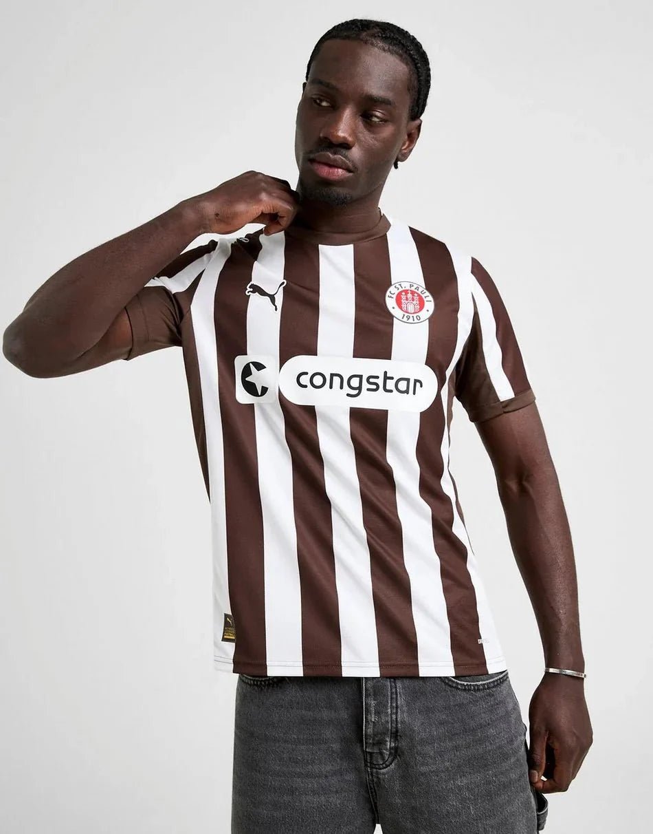 PUMA St. Pauli 2025/26 Home Shirt - kleostreetwear