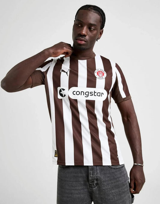 PUMA St. Pauli 2025/26 Home Shirt - kleostreetwear