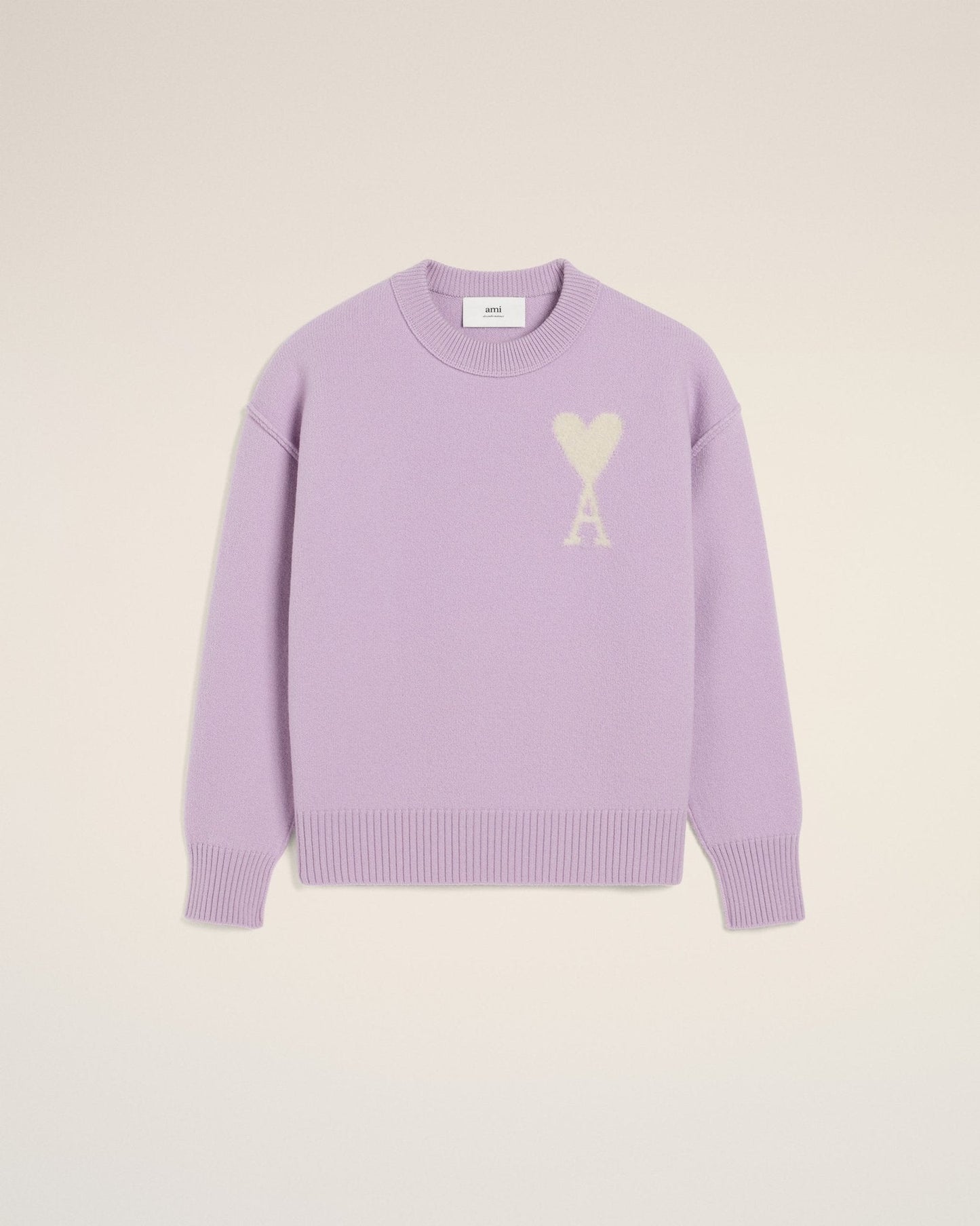 PURPLE WOOL AMI SWEATER - kleostreetwear