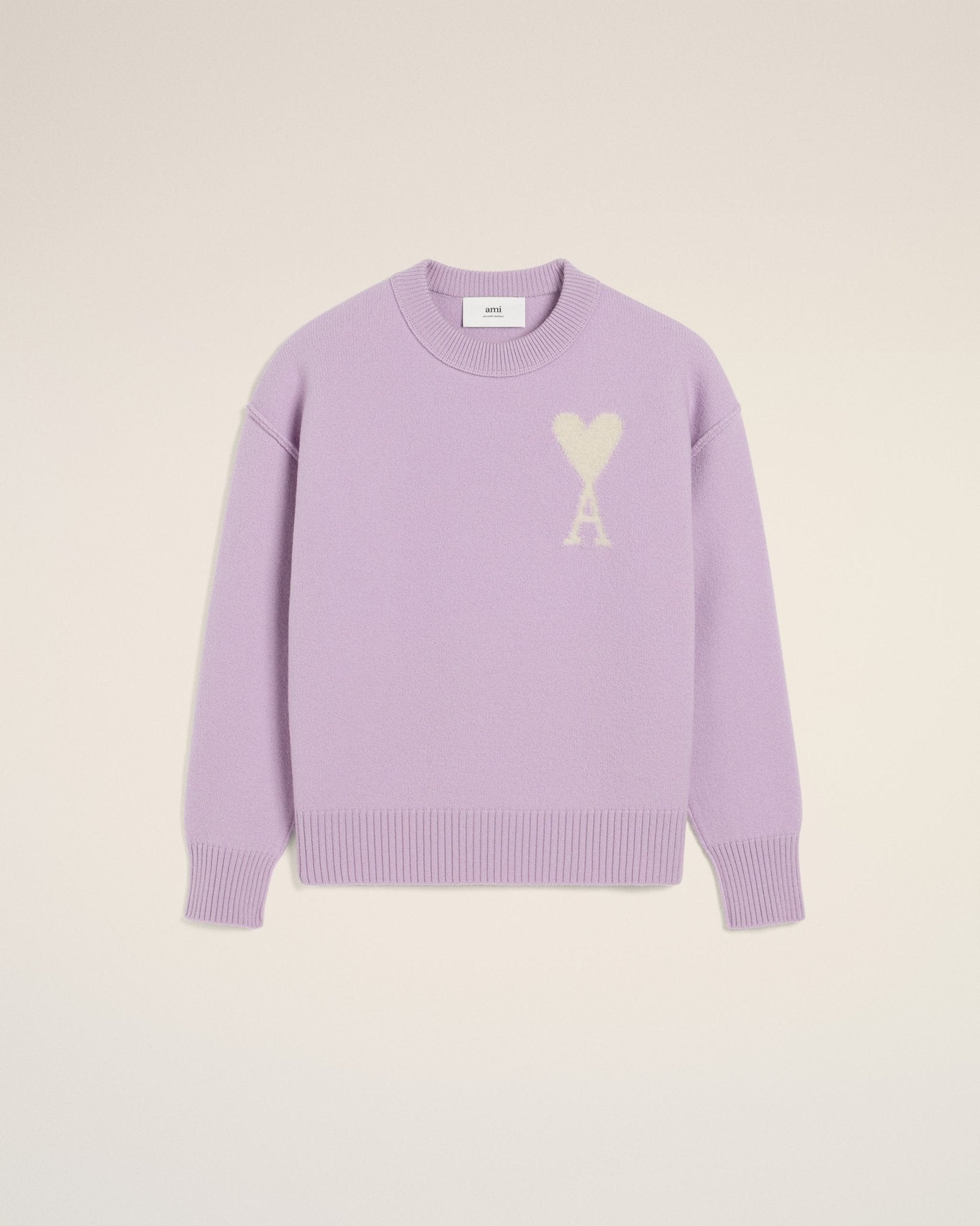 PURPLE WOOL AMI SWEATER - kleostreetwear