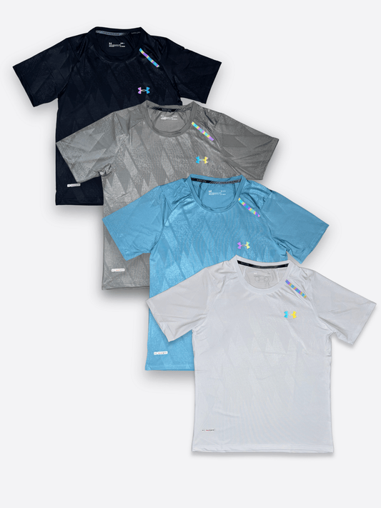 REFLECTIVE ACTIVE T - SHIRT 4 PACK - kleostreetwear