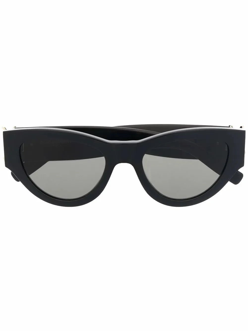 Saint Laurent Eyewear lunettes de soleil à monture ovale - kleostreetwear