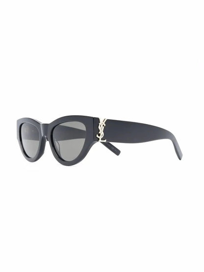 Saint Laurent Eyewear lunettes de soleil à monture ovale - kleostreetwear