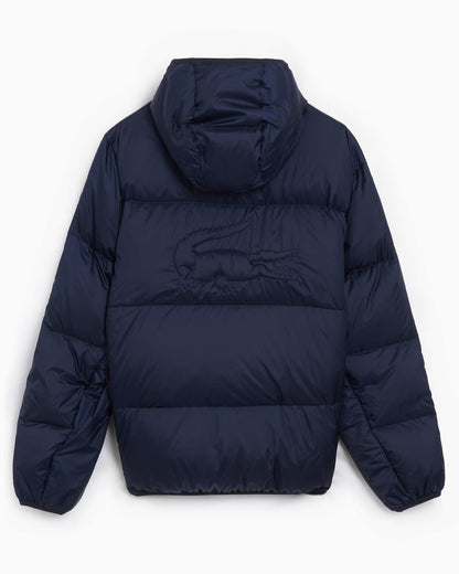 Short Water - Repellent Hooded Puffed Jacket - kleostreetwear