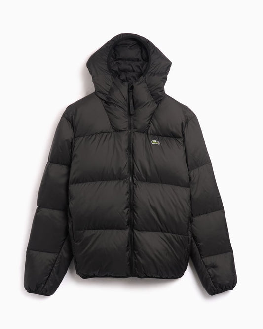 Short Water Repellent Hooded Puffed Jacket - kleostreetwear
